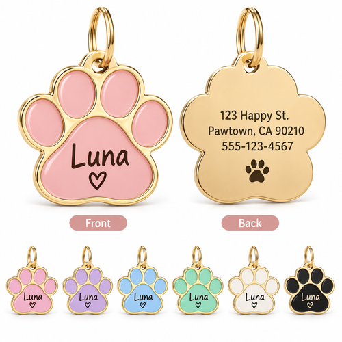 Personalized Pet ID Tag
