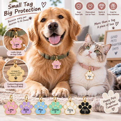Personalized Pet ID Tag