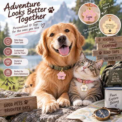 Personalized Pet ID Tag